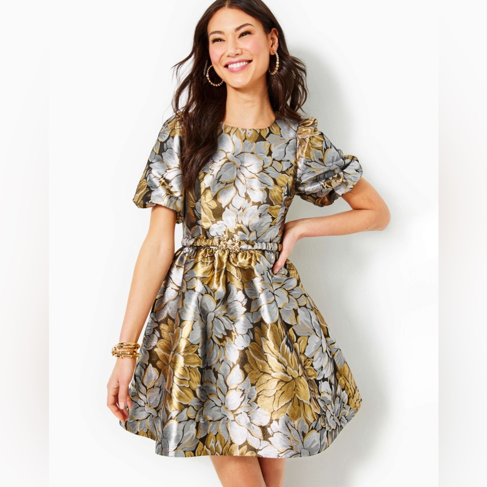 NWT: Lilly Pulitzer Priyanka Jacquard Dress.